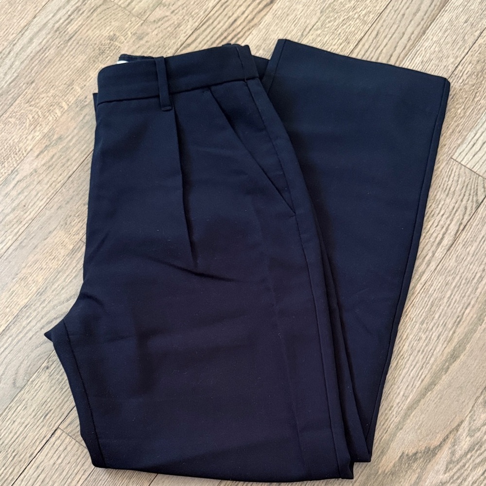 Abercrombie tailored black trousers